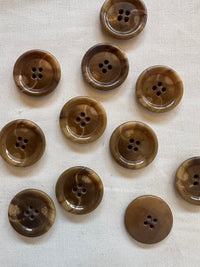 Vintage Italian 1920's Corozo Coat Buttons - 105 - L'Etoffe Fabrics LLC