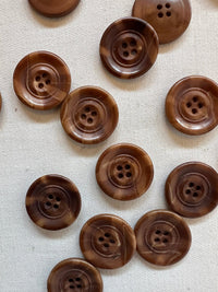 Vintage Italian 1920's Corozo Nut Buttons - 106 - L'Etoffe Fabrics LLC