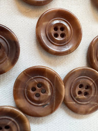 Vintage Italian 1920's Corozo Nut Buttons - 106 - L'Etoffe Fabrics LLC