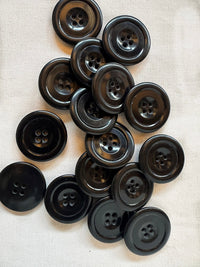 VIntage Italian 1920's Corozo Nut Buttons - 119 - L'Etoffe Fabrics LLC