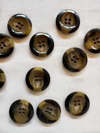 Vintage Italian 1920's Corozo Nut Coat Buttons - 108 - L'Etoffe Fabrics LLC