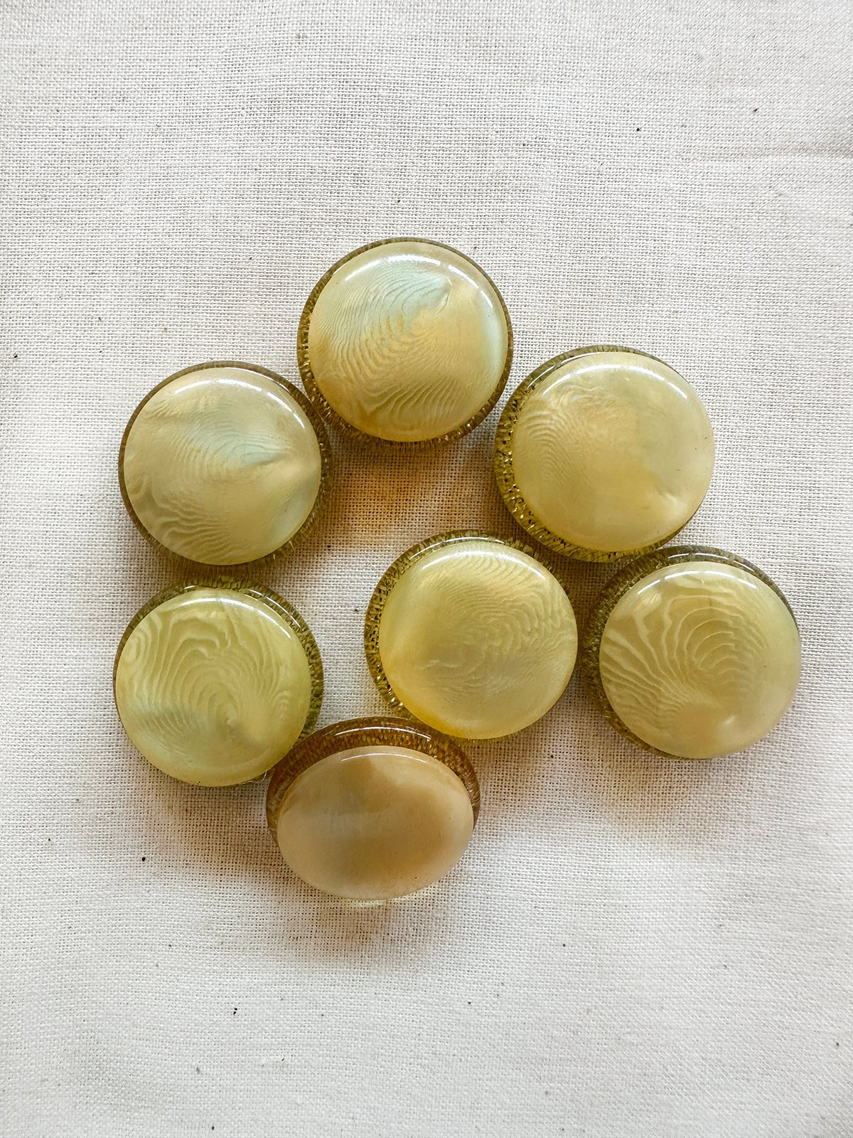 Vintage Italian 60's Cocktail Hour Buttons - L'Etoffe Fabrics LLC