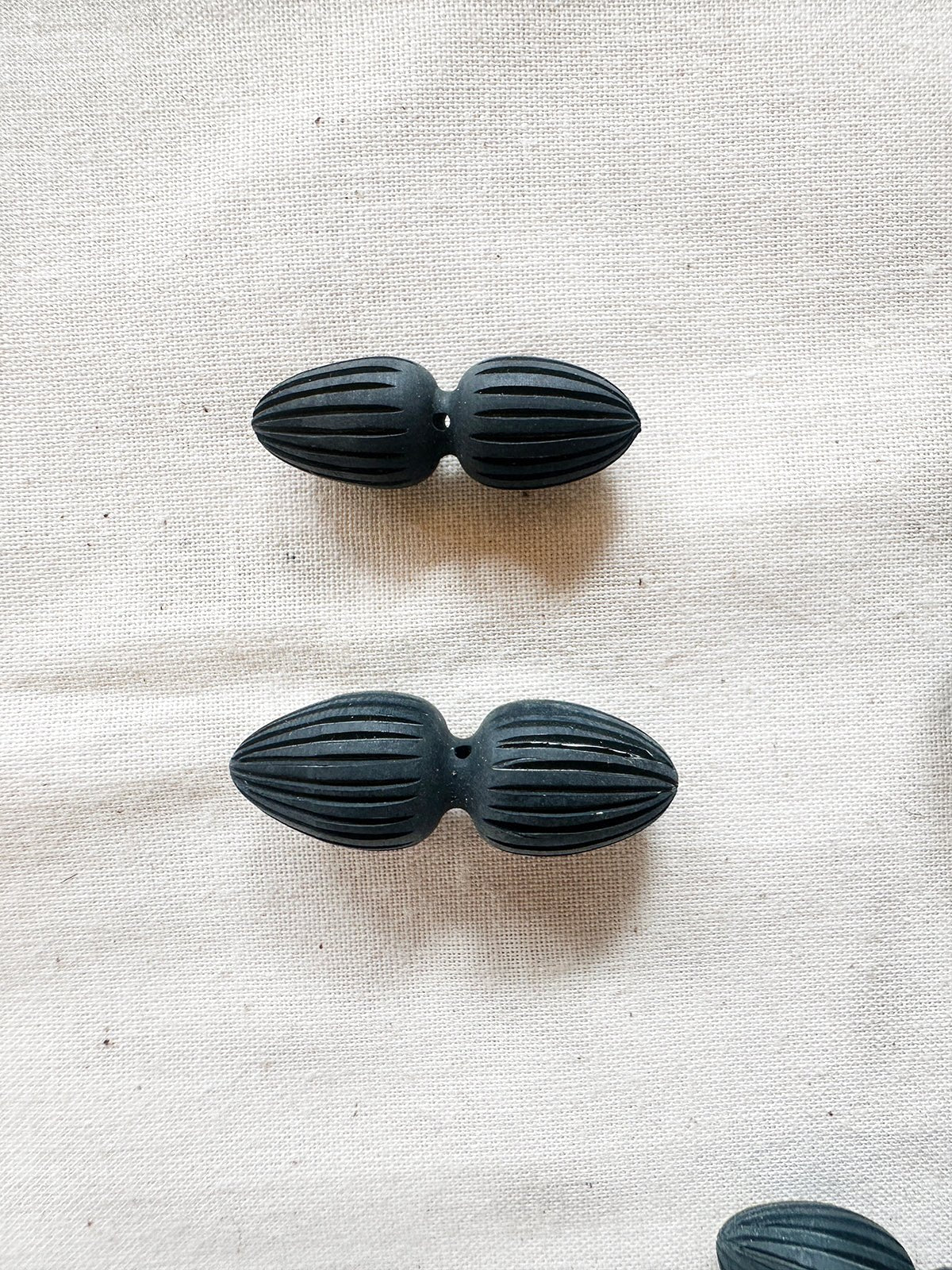 Vintage Italian African Inspired Toggle Buttons - L'Etoffe Fabrics LLC