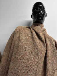 Vintage Italian Cardigan Tweed Interesting Weave Wool - L'Etoffe Fabrics LLC