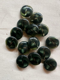 Vintage Italian Deco Revival 60's Buttons - L'Etoffe Fabrics LLC
