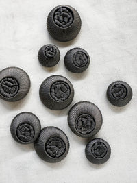 Vintage Italian Futuristic Passementerie Buttons - L'Etoffe Fabrics LLC