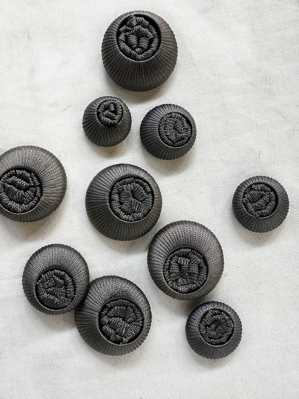 Vintage Italian Futuristic Passementerie Buttons - L'Etoffe Fabrics LLC
