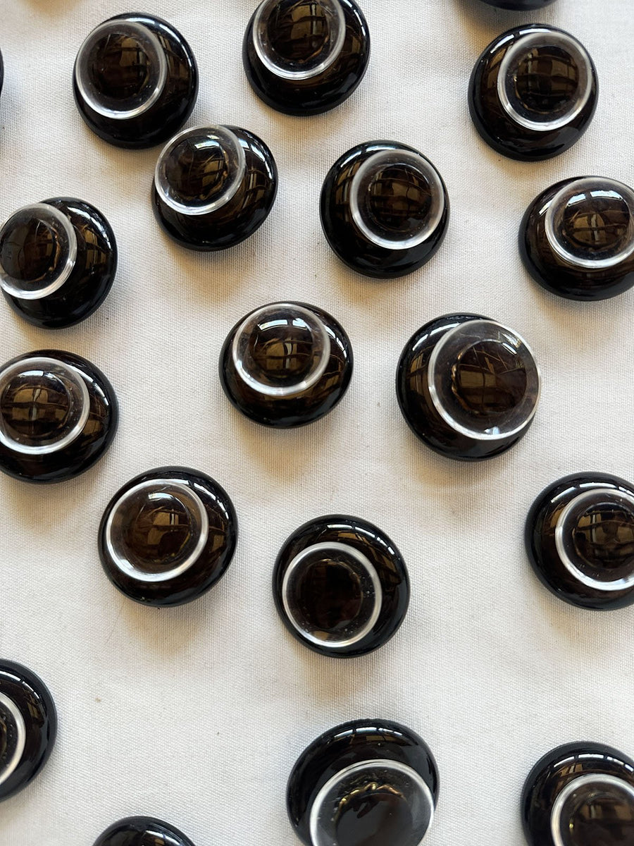 Vintage Italian Industrial Era Design Buttons - L'Etoffe Fabrics LLC