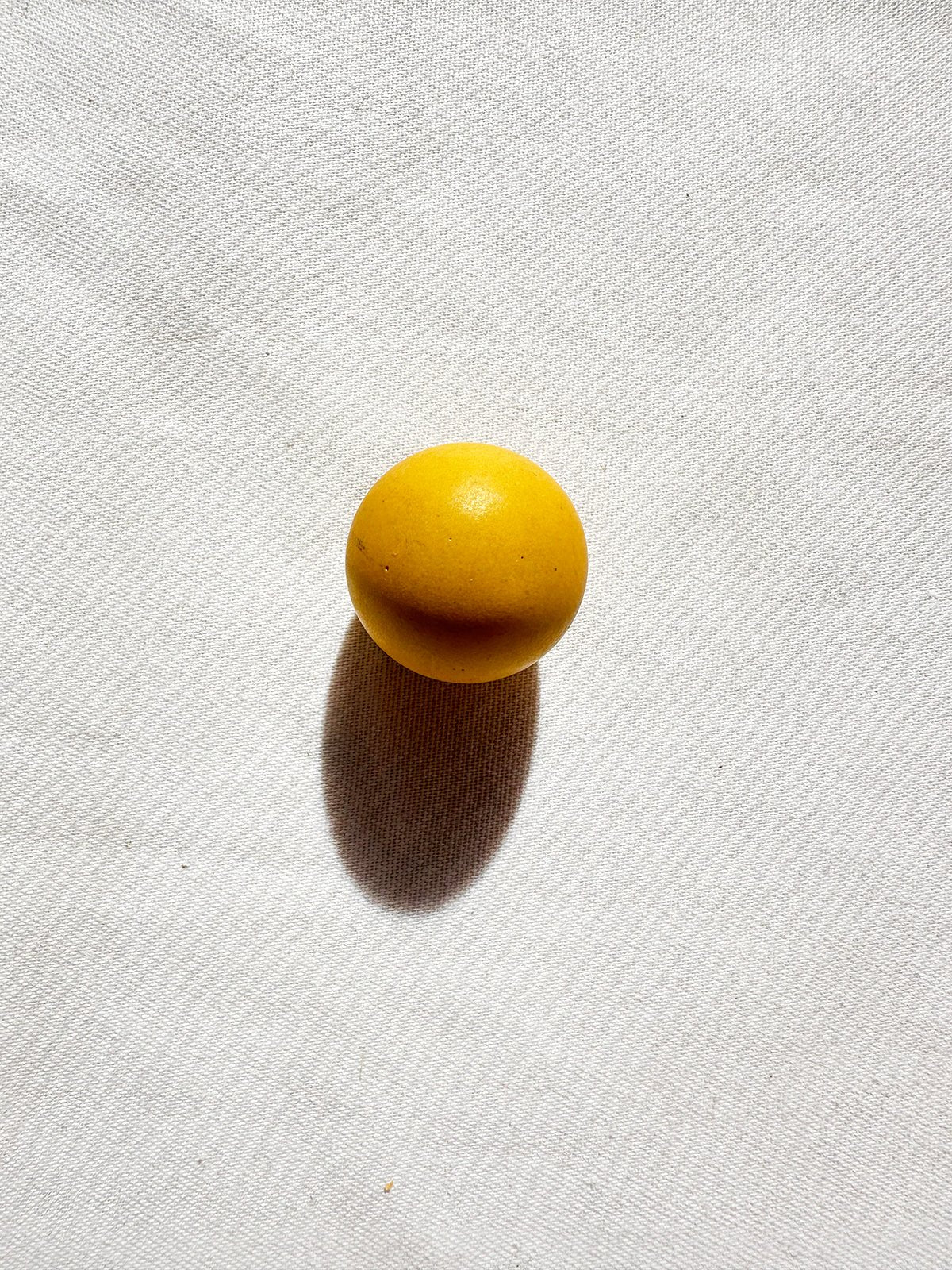Vintage Italian Matte Ball Buttons Golden Rod - L'Etoffe Fabrics LLC