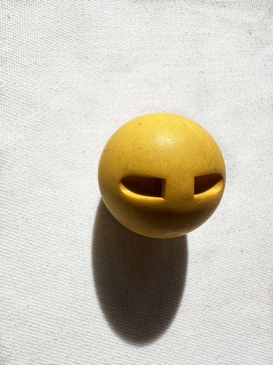 Vintage Italian Matte Ball Buttons Goldenrod - L'Etoffe Fabrics LLC