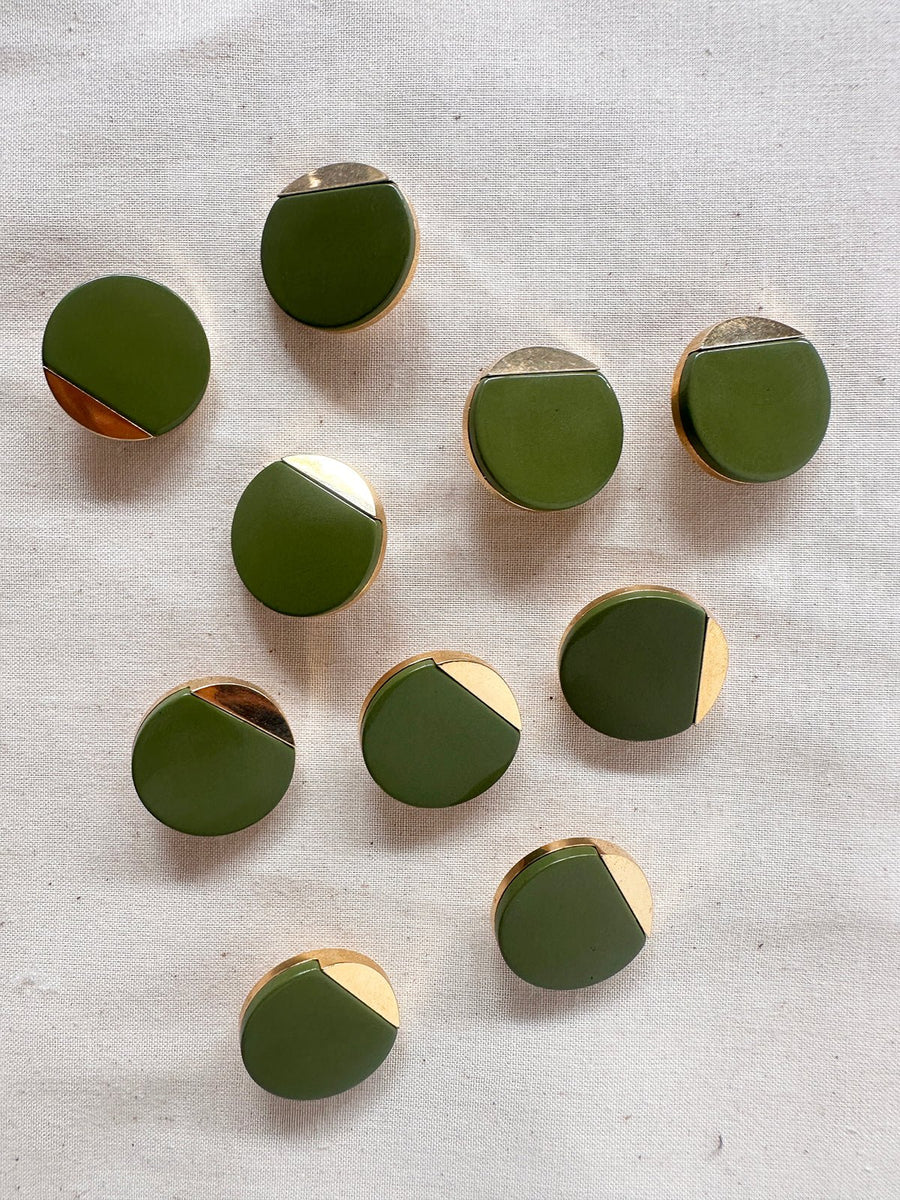 Vintage Italian Pavese 10 Button Bundle - L'Etoffe Fabrics LLC
