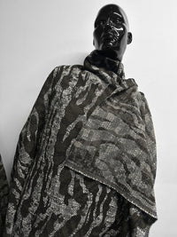 Vintage Italian Soft Double Faced Amoeba Woolen - L'Etoffe Fabrics LLC