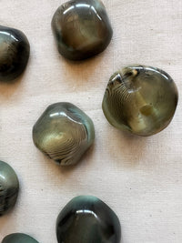 Vintage Italian Stalagmite Pool Buttons - L'Etoffe Fabrics LLC