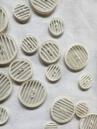 Vintage Italian Vintage Clear Ivory Stripe - L'Etoffe Fabrics LLC