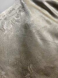 Vintage Satin Gold Matisse Jacquard - L'Etoffe Fabrics LLC