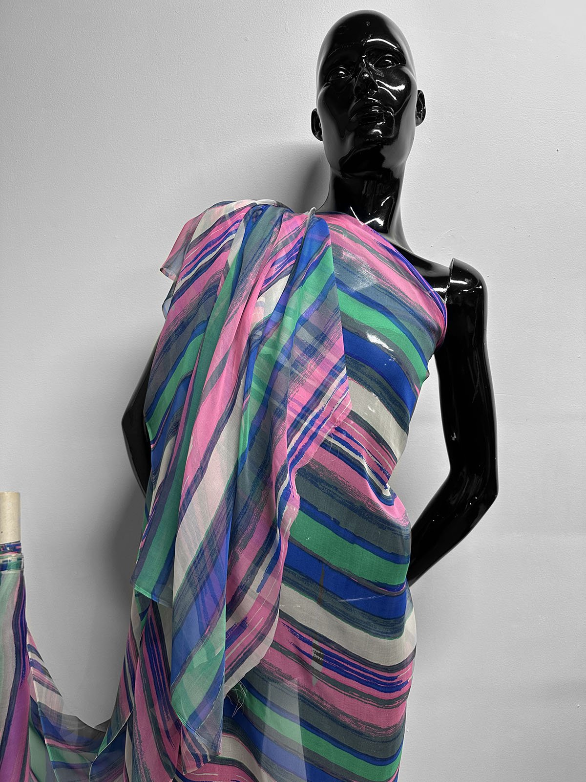 Vintage Silk Georgette Print Cher - L'Etoffe Fabrics LLC