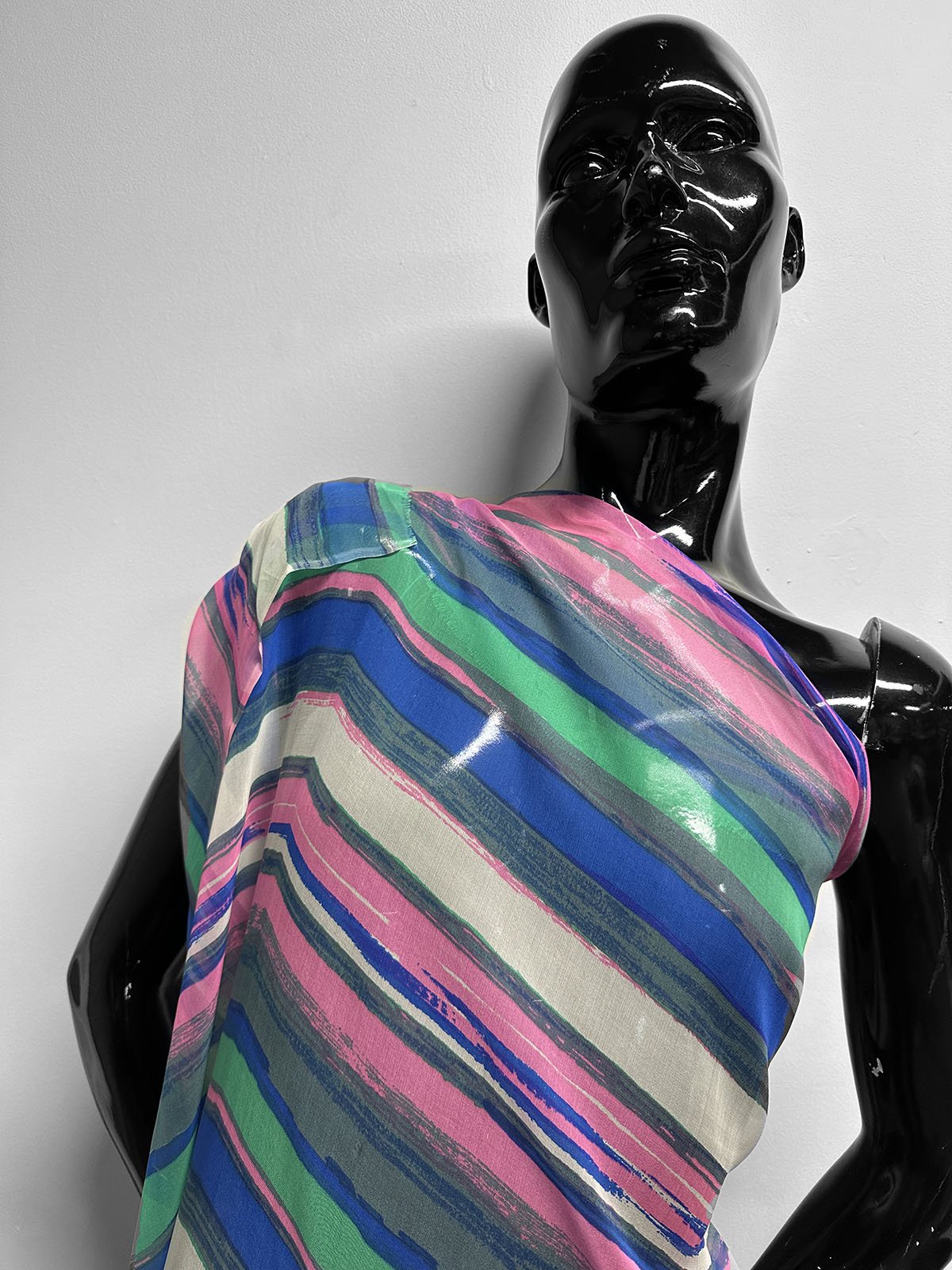 Vintage Silk Georgette Print Cher - L'Etoffe Fabrics LLC