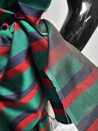 Vintage Silk Striped Tie Narrow - L'Etoffe Fabrics LLC