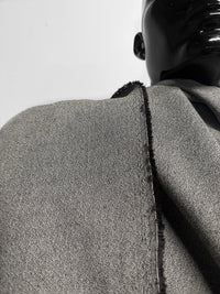 Vintage Solbiati Pebble Wool Crepe - Stone - L'Etoffe Fabrics LLC