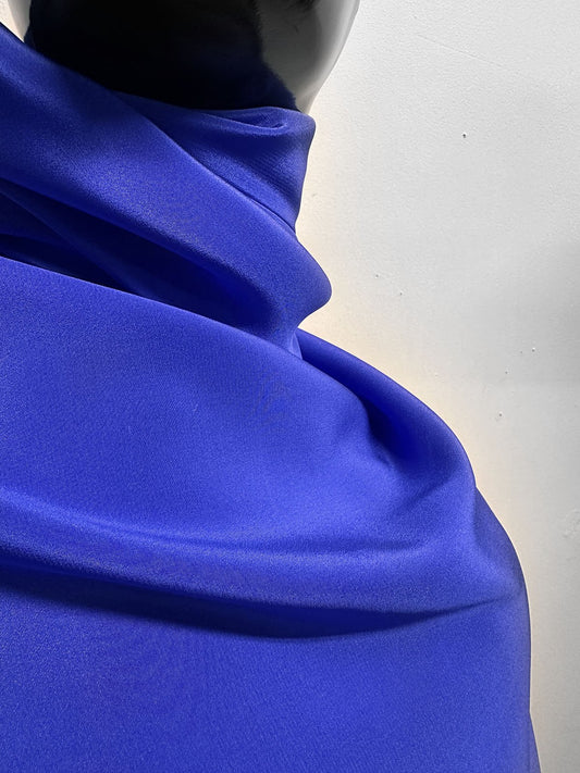 Violet Silk Crepe De Chine - L'Etoffe Fabrics LLC