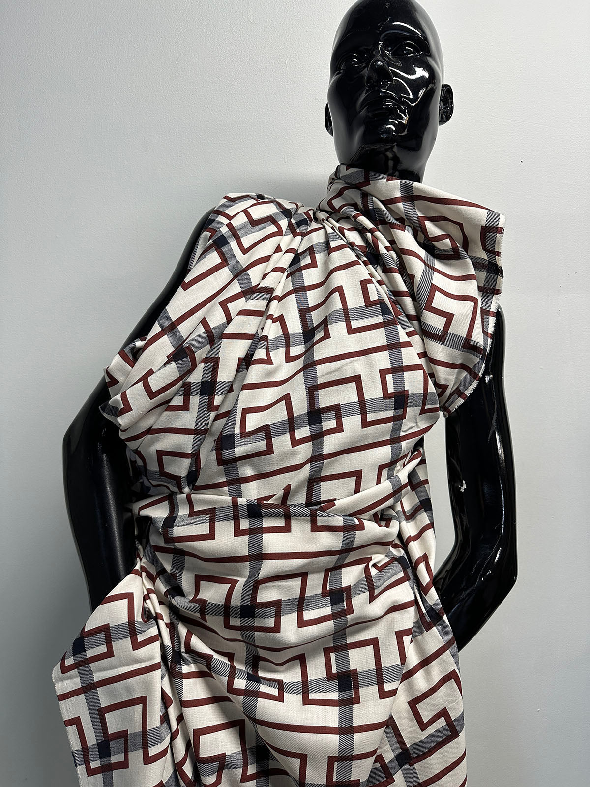 Westwood Mediterranean Summer Cotton Twill Shirting - L'Etoffe Fabrics LLC